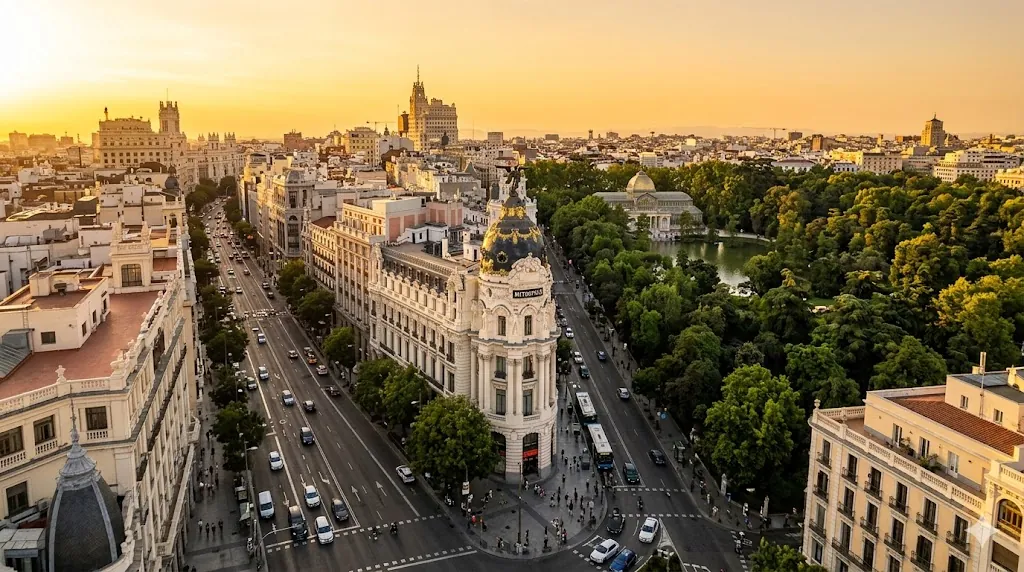 Madrid cityscape