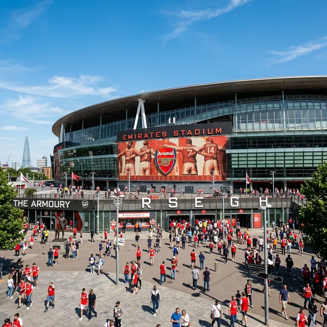 Emirates Stadium stadium exterior