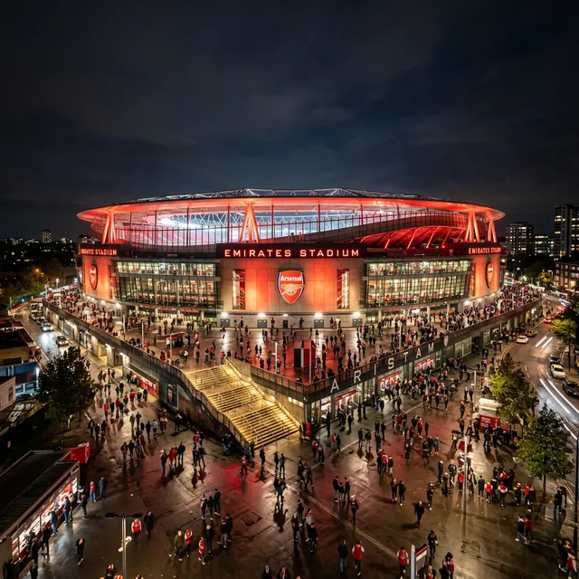 Emirates Stadium view 2