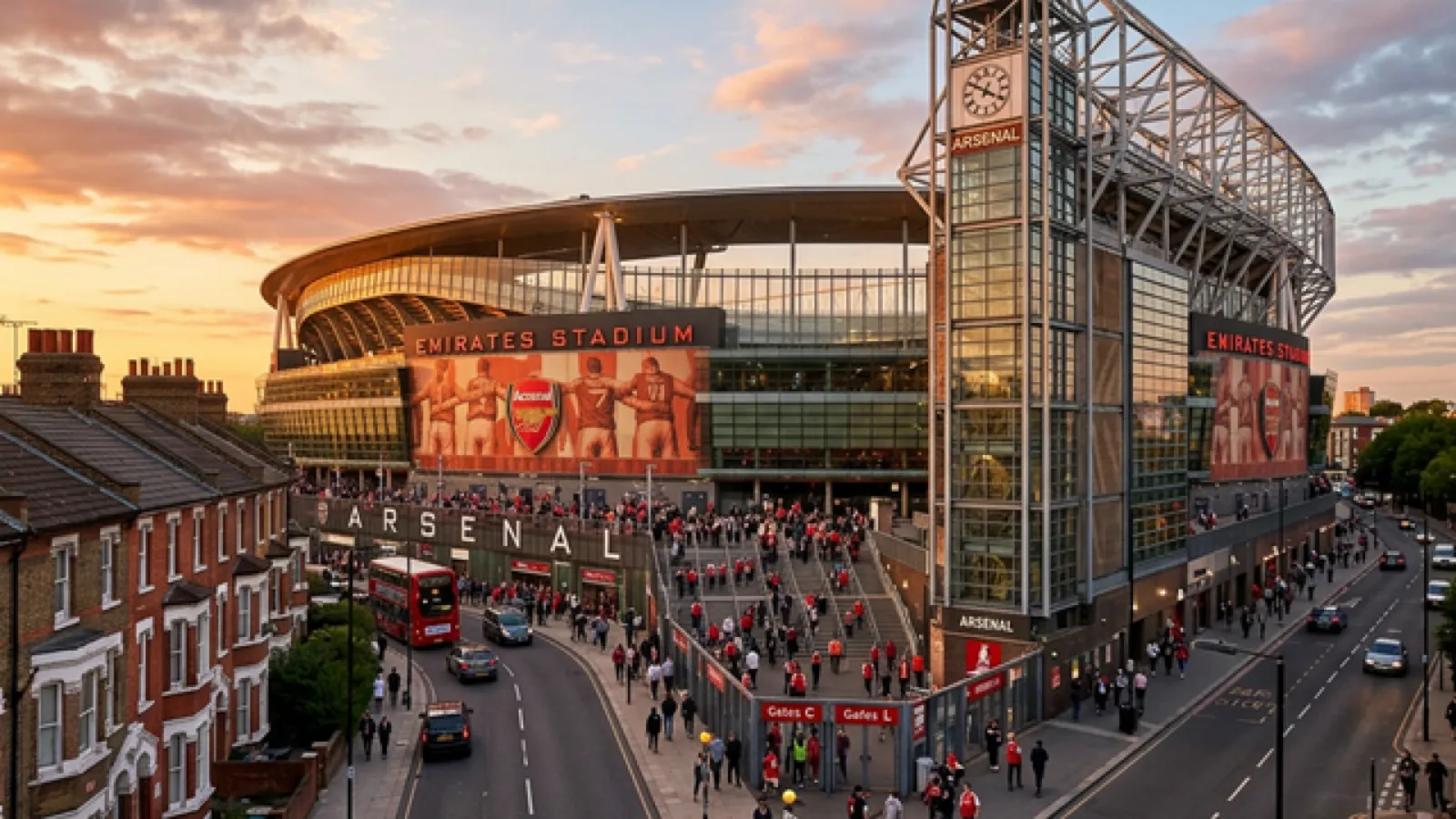 Emirates Stadium view 3