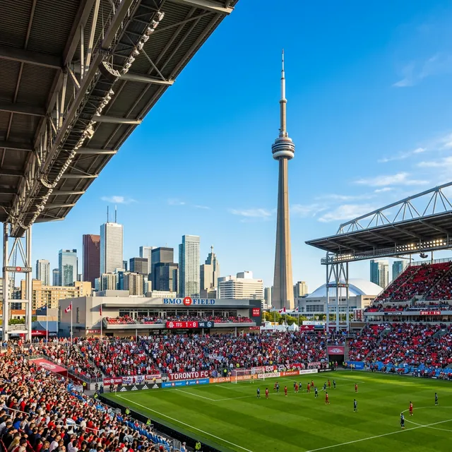 BMO Field stadium exterior