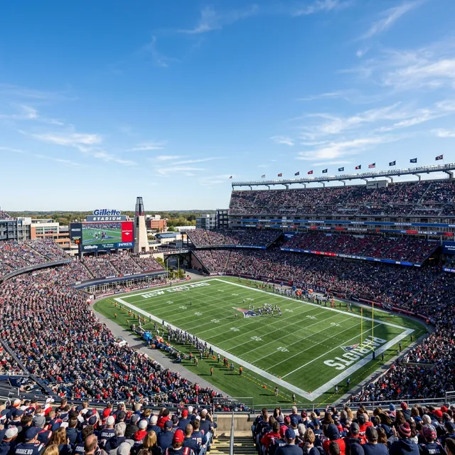 Gillette Stadium stadium exterior